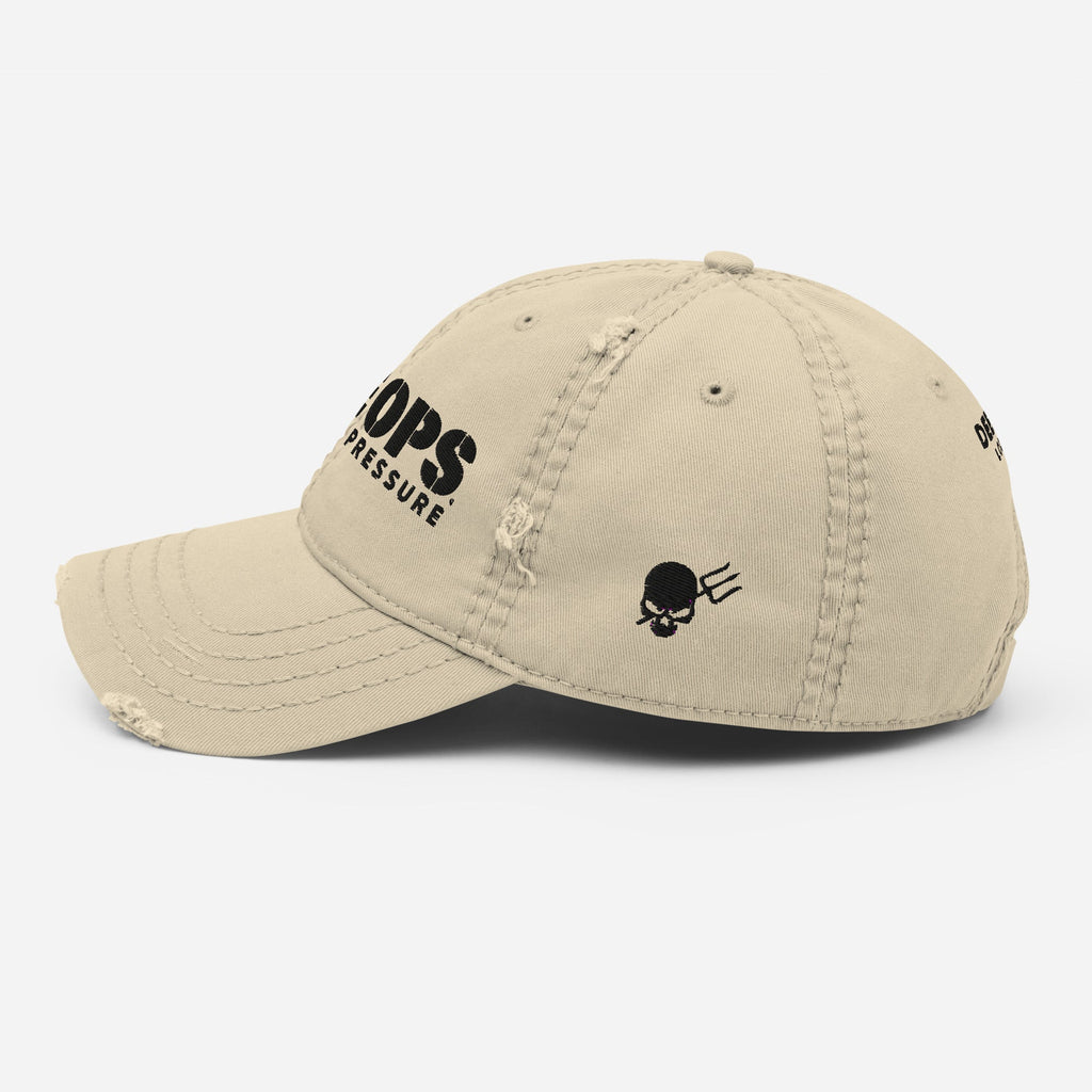 DIVE OPS™ / Distressed Dad Hat by DeepSea Locker