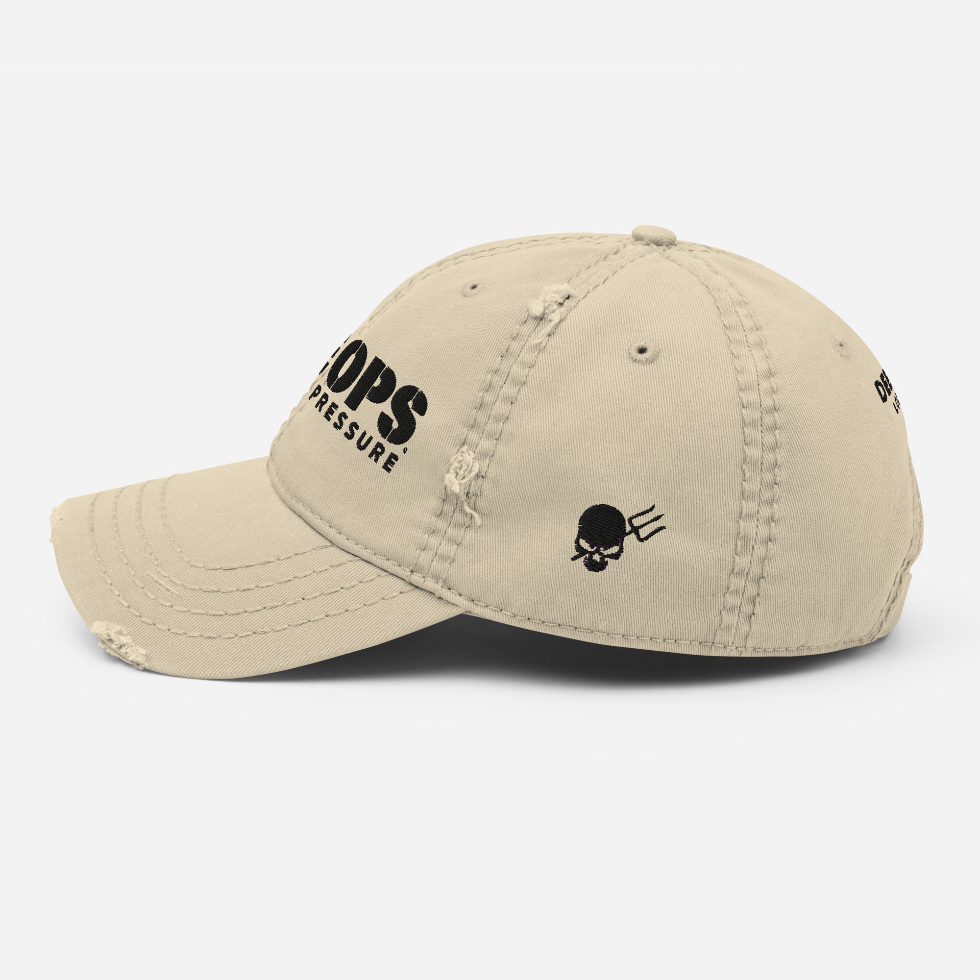 DIVE OPS™ / Distressed Dad Hat by DeepSea Locker
