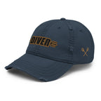 DIVER / STAY DEEP Distressed Dad Hat by DeepSea Locker