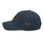 DIVER / STAY DEEP Distressed Dad Hat by DeepSea Locker