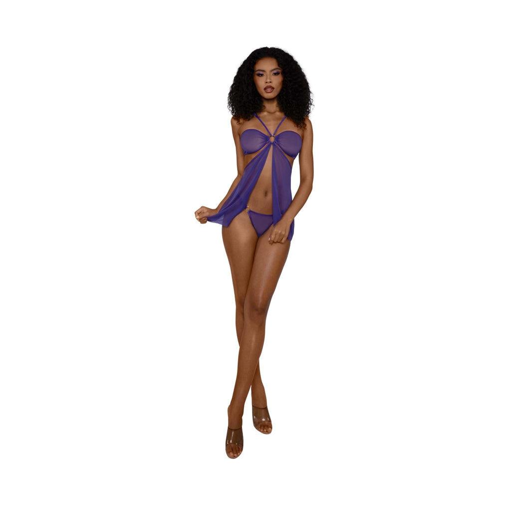 Dreamgirl Babydoll Set with Panty by Dreamgirl
