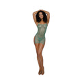 Dreamgirl Shine Bright Sultry Mini with Thong by Dreamgirl