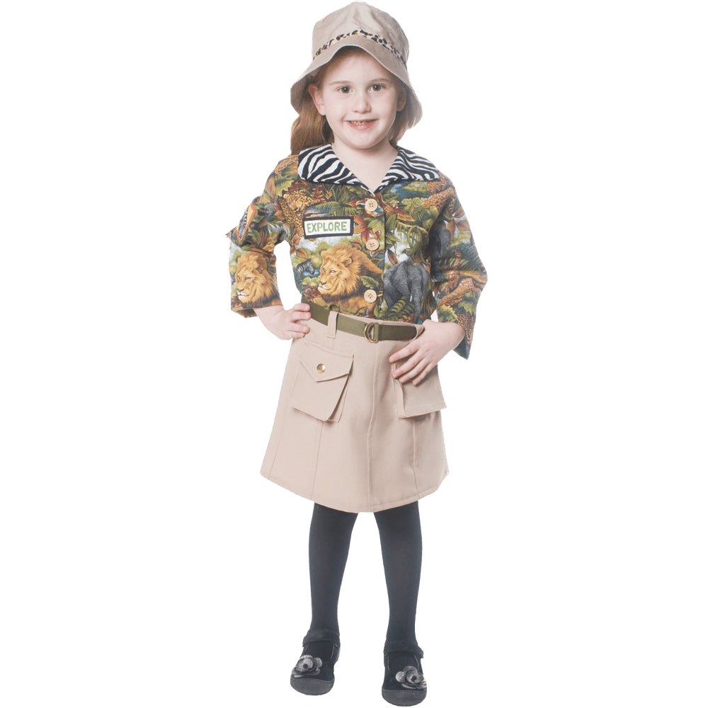 Safari Girl Costume - Kids by Dress Up America