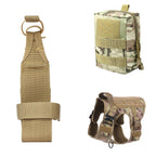 Tactical Dog Clothes Quick Disassembly Dog Vest Outdoor Pet Training Clothes by My Store