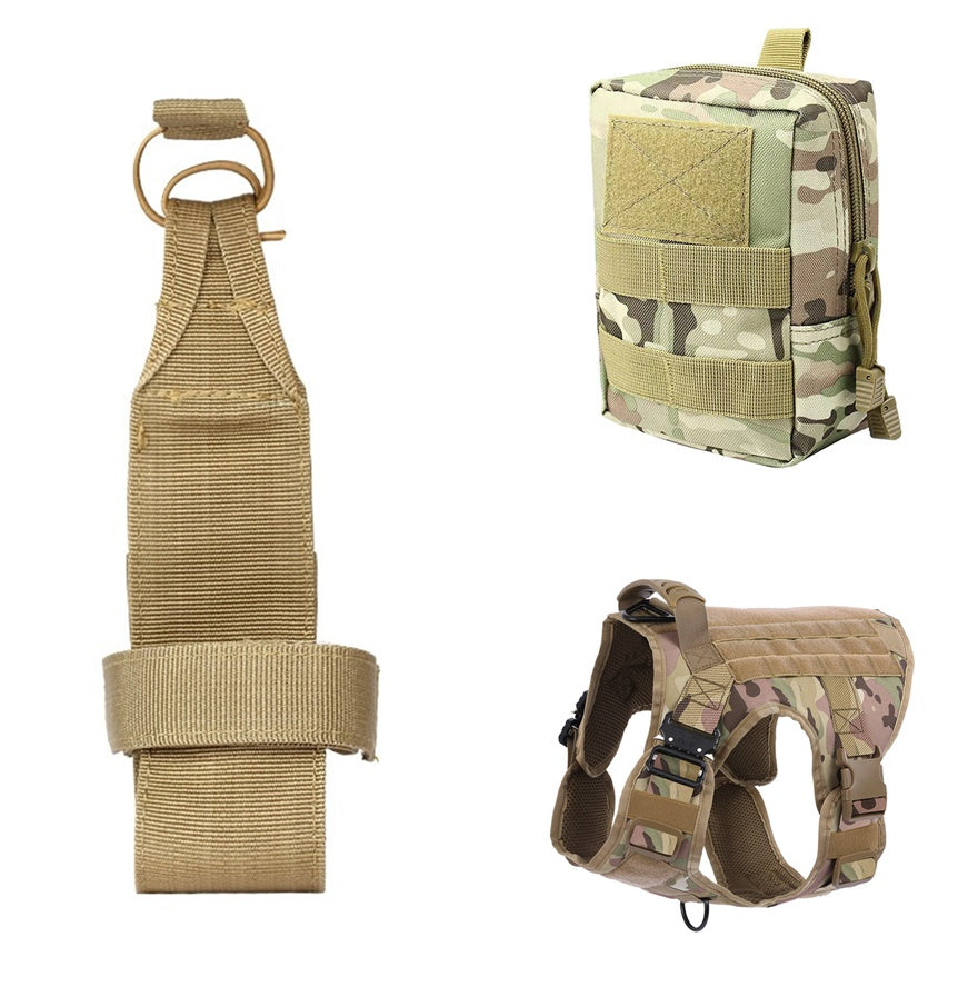 Tactical Dog Clothes Quick Disassembly Dog Vest Outdoor Pet Training Clothes by My Store