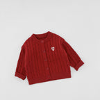 Twist-knit Cardigan Autumn Kids Clothing Outerwear by Baby Joy