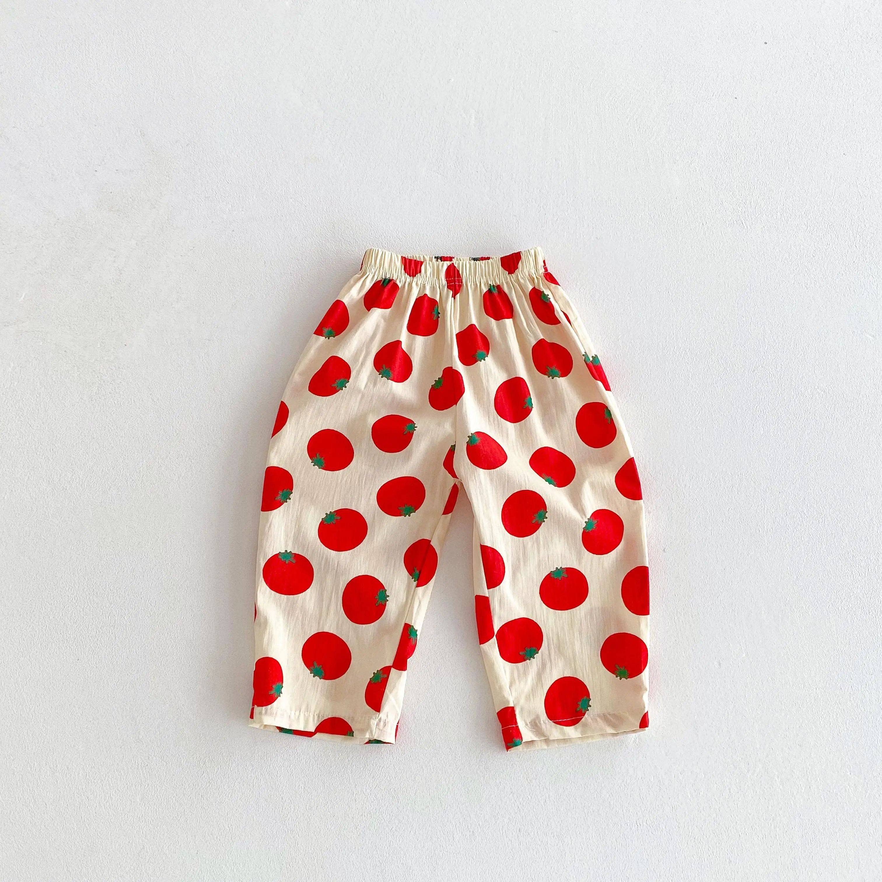 Girls Series Summer Cropped Pants by Baby Joy