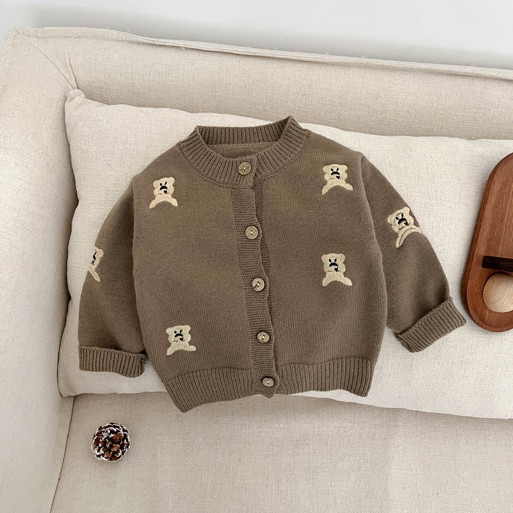 Autumn Fashion Knitted Cardigan Cute Kids Coat by Baby Joy