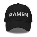 Embroidered Adjustable Baseball Cap - #amen by inQue.Style