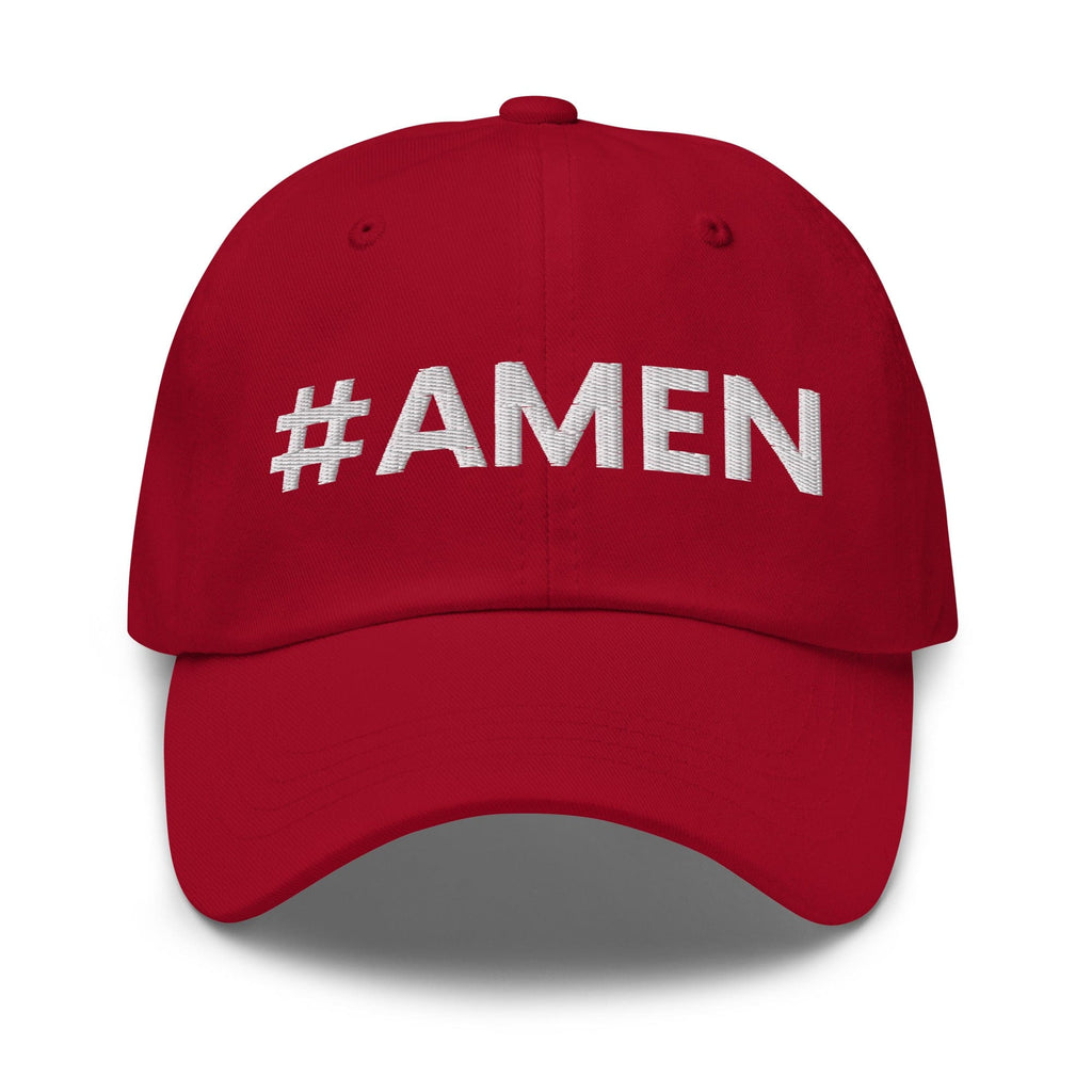 Embroidered Adjustable Baseball Cap - #amen by inQue.Style
