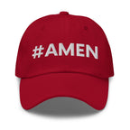 Embroidered Adjustable Baseball Cap - #amen by inQue.Style