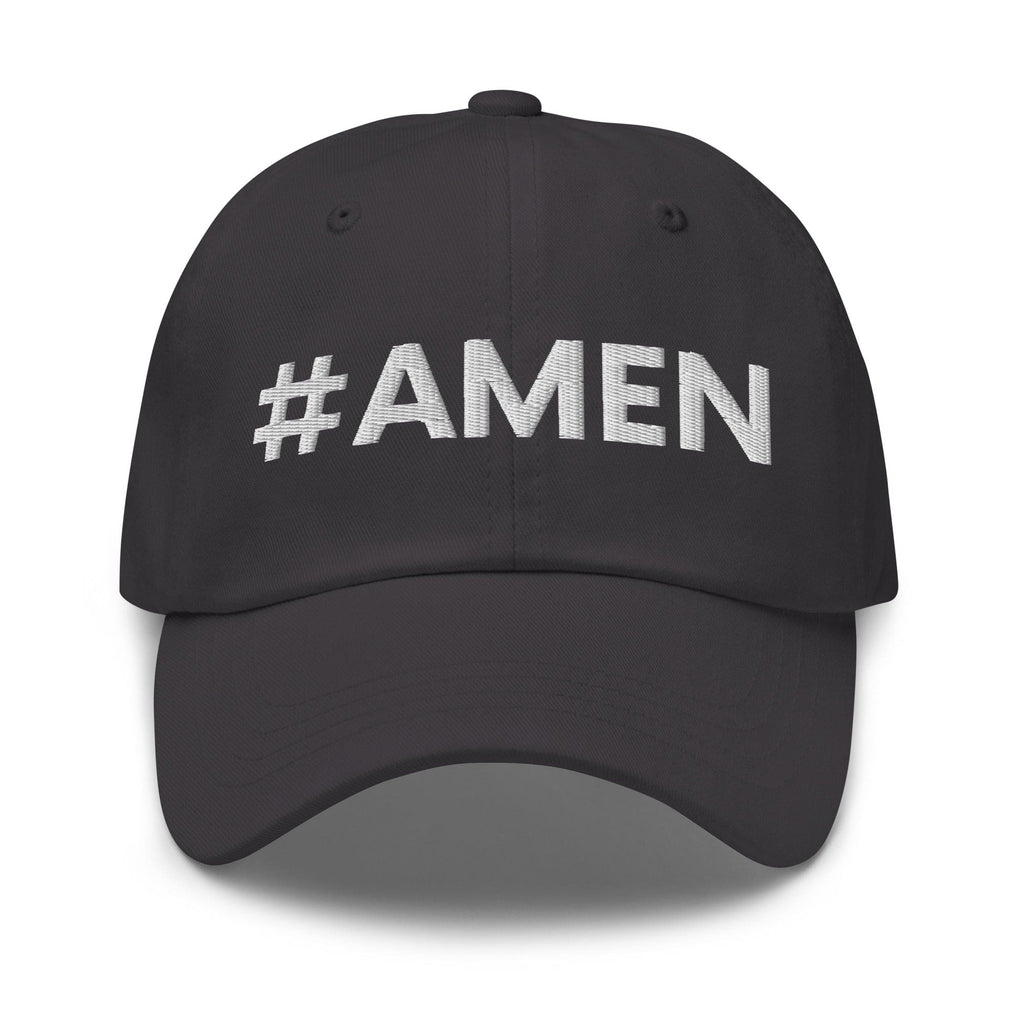 Embroidered Adjustable Baseball Cap - #amen by inQue.Style