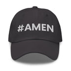 Embroidered Adjustable Baseball Cap - #amen by inQue.Style