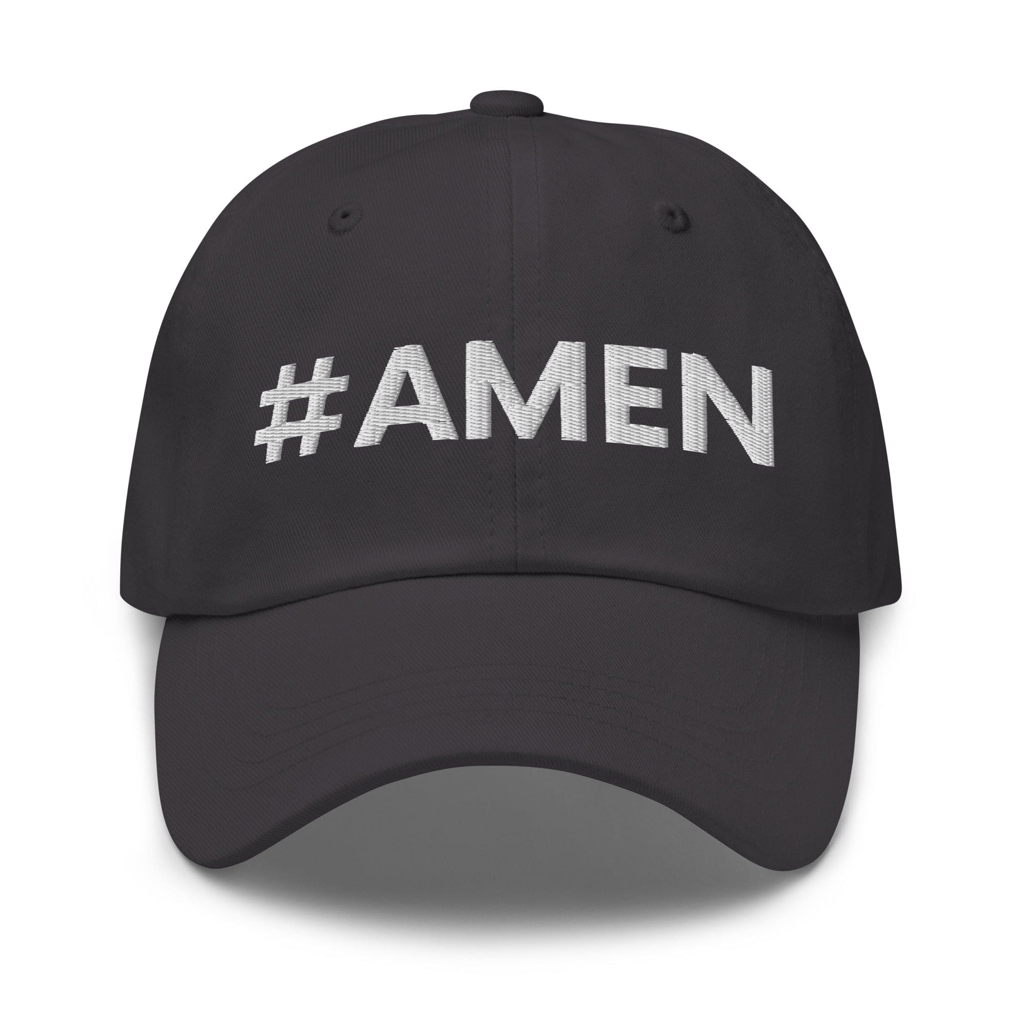Embroidered Adjustable Baseball Cap - #amen by inQue.Style