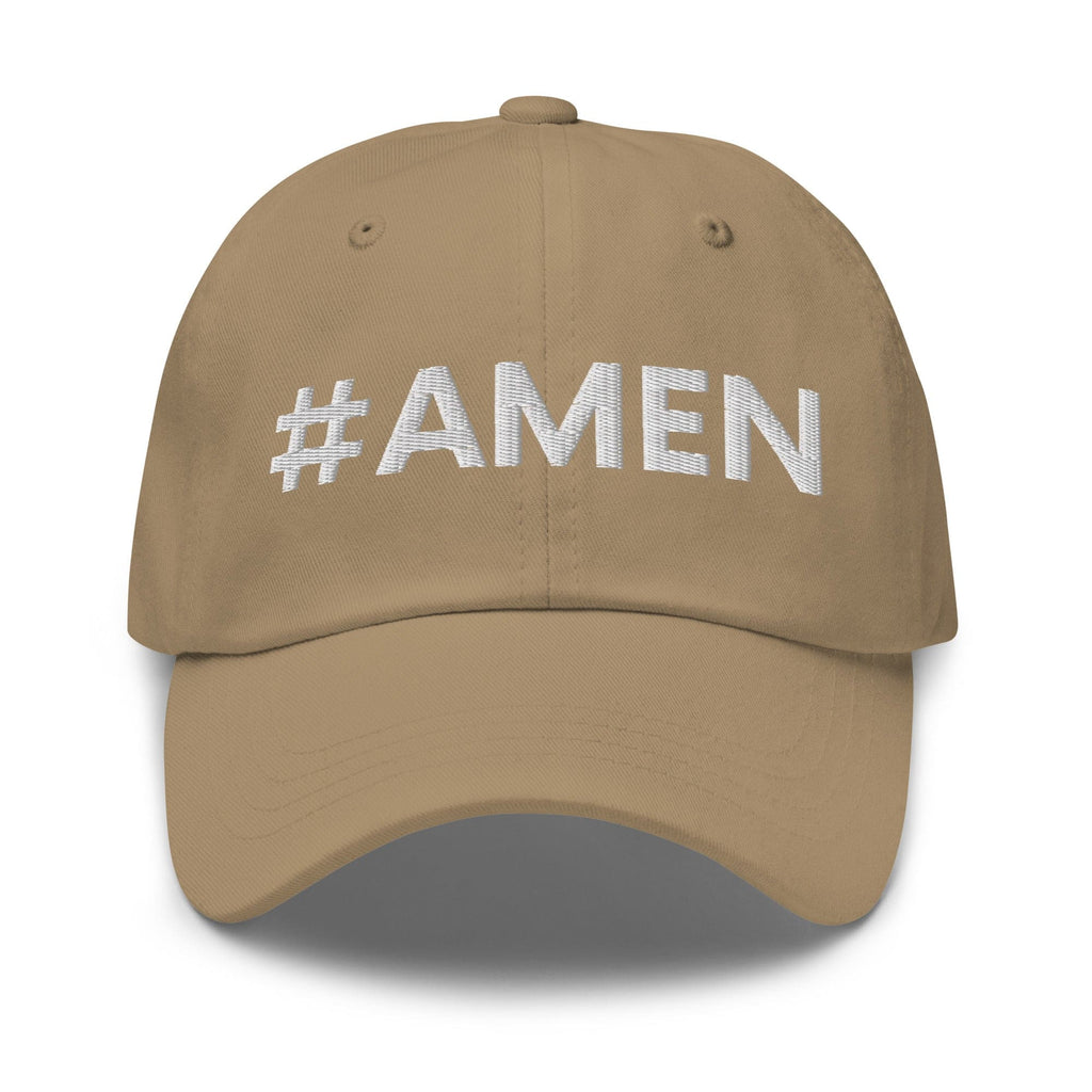 Embroidered Adjustable Baseball Cap - #amen by inQue.Style