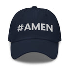Embroidered Adjustable Baseball Cap - #amen by inQue.Style