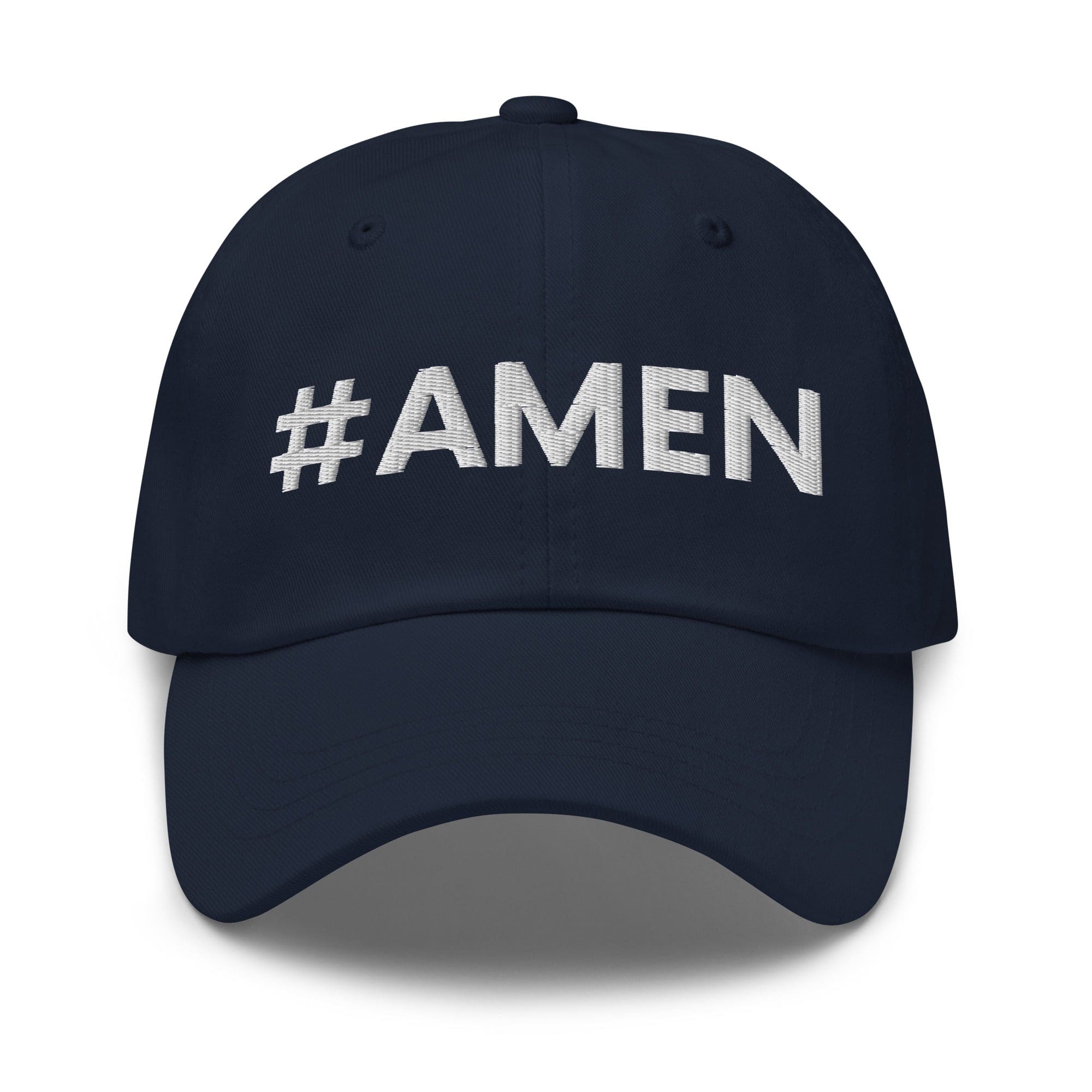 Embroidered Adjustable Baseball Cap - #amen by inQue.Style