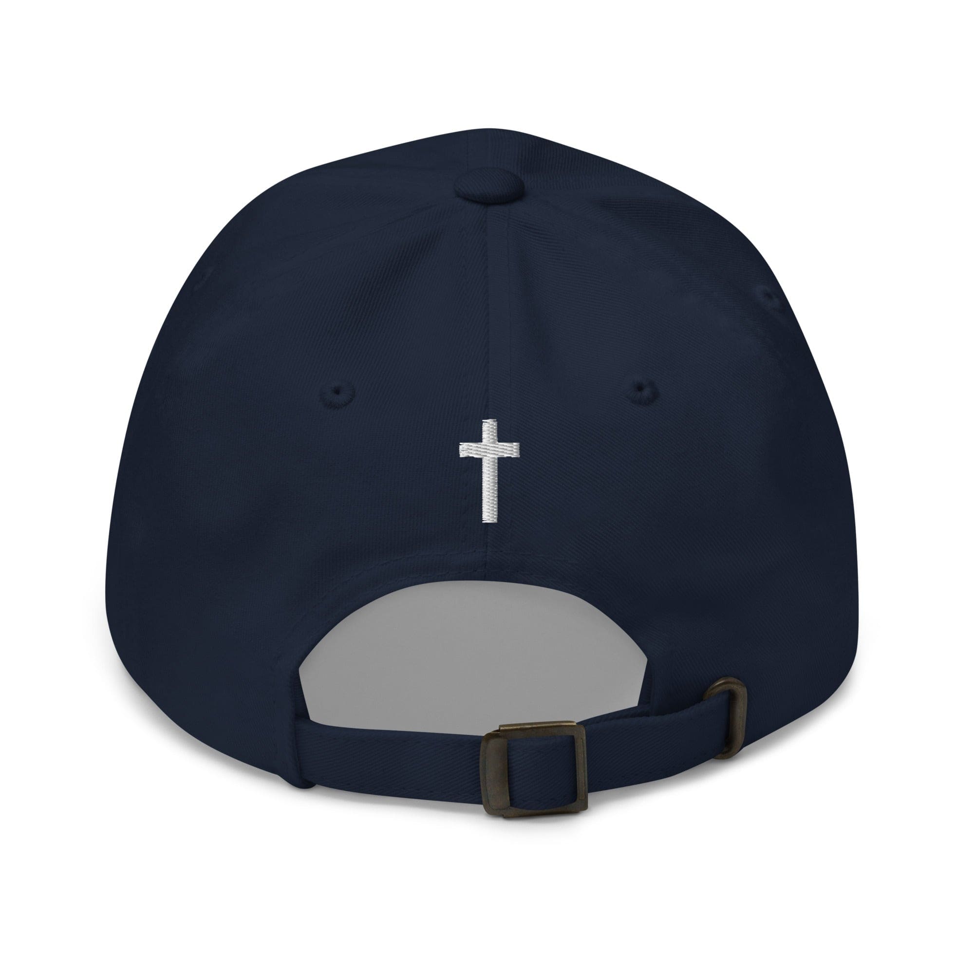 Embroidered Adjustable Baseball Cap - God Created Man in His Own Image - F/b by inQue.Style