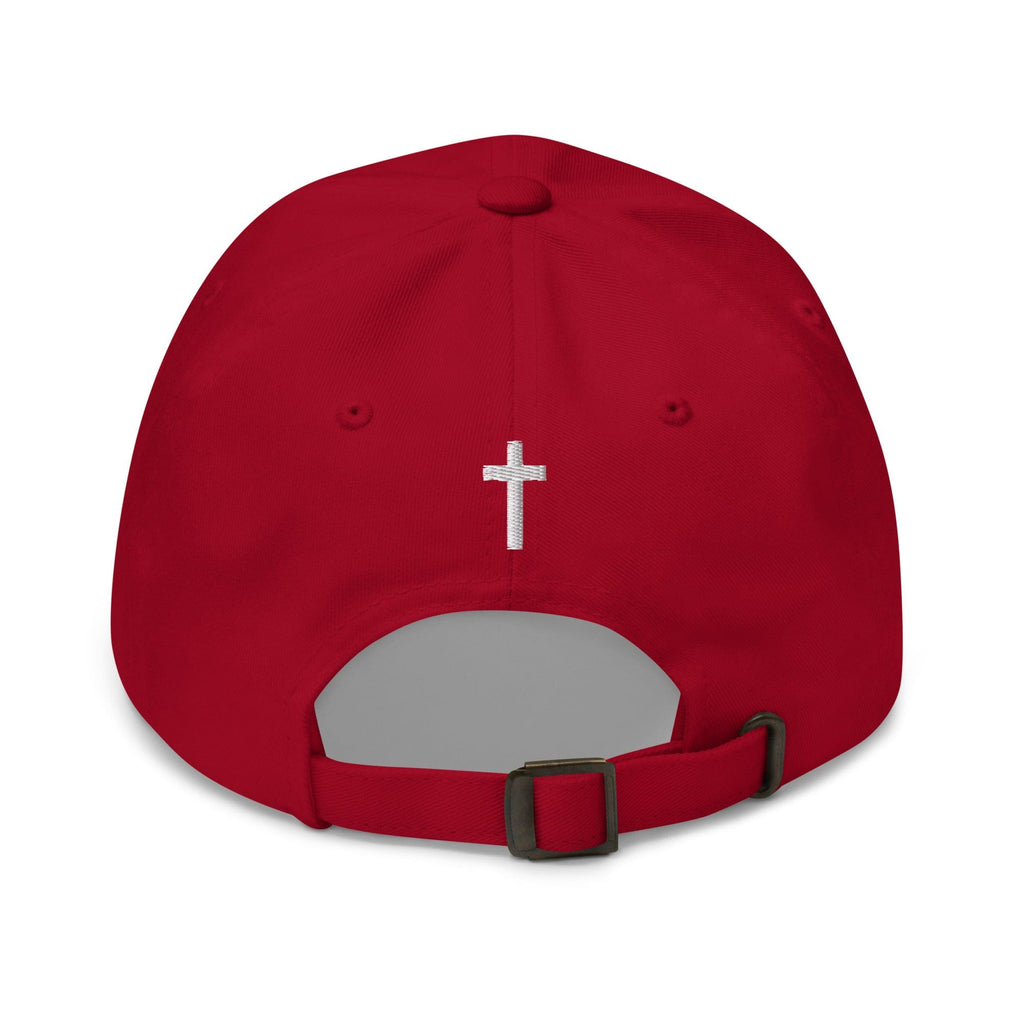 Embroidered Adjustable Baseball Cap - Grace Abounds - F/b by inQue.Style