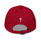 Embroidered Adjustable Baseball Cap - Grace Abounds - F/b by inQue.Style