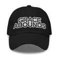 Embroidered Adjustable Baseball Cap - Grace Abounds - F/b by inQue.Style