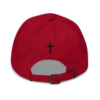 Embroidered Adjustable Baseball Cap - Grace Abounds - F/b by inQue.Style
