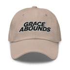 Embroidered Adjustable Baseball Cap - Grace Abounds - F/b by inQue.Style