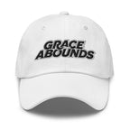 Embroidered Adjustable Baseball Cap - Grace Abounds - F/b by inQue.Style