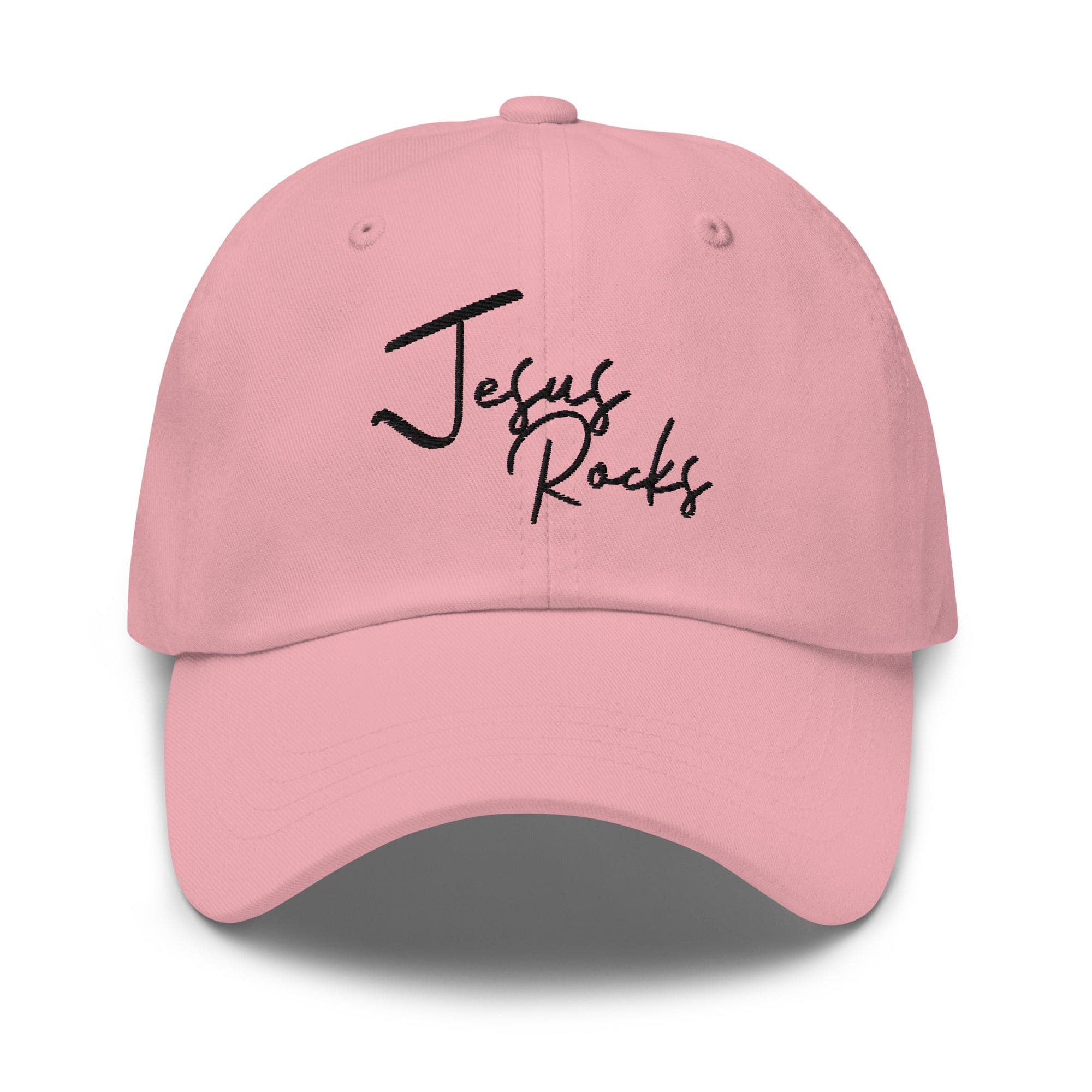 Embroidered Baseball Cap - Adjustable - Jesus Rocks by inQue.Style