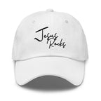 Embroidered Baseball Cap - Adjustable - Jesus Rocks by inQue.Style