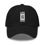 Embroidered Baseball Cap - Adjustable - Life is Good by inQue.Style