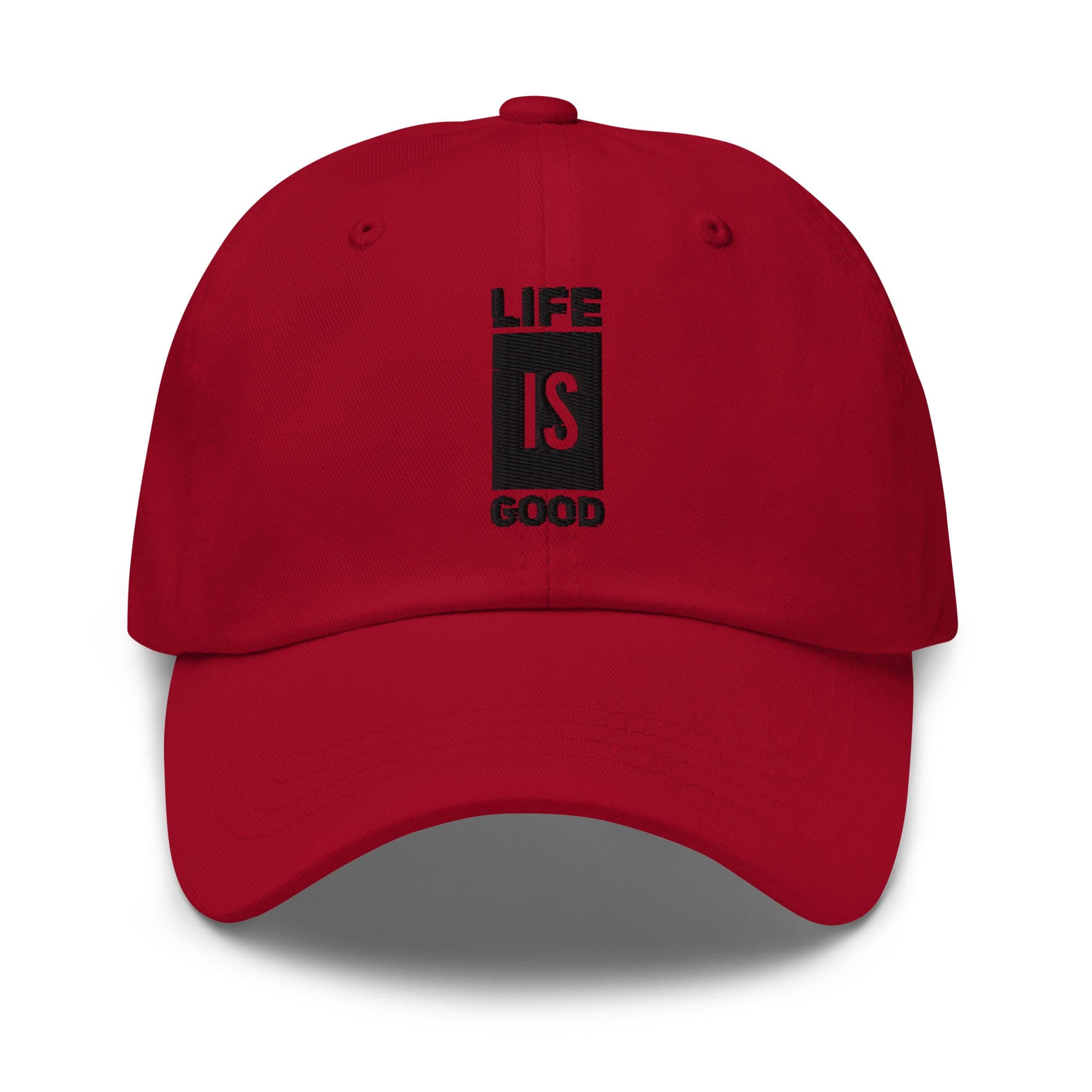 Embroidered Baseball Cap - Adjustable - Life is Good by inQue.Style