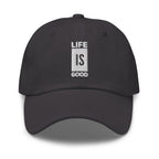Embroidered Baseball Cap - Adjustable - Life is Good by inQue.Style