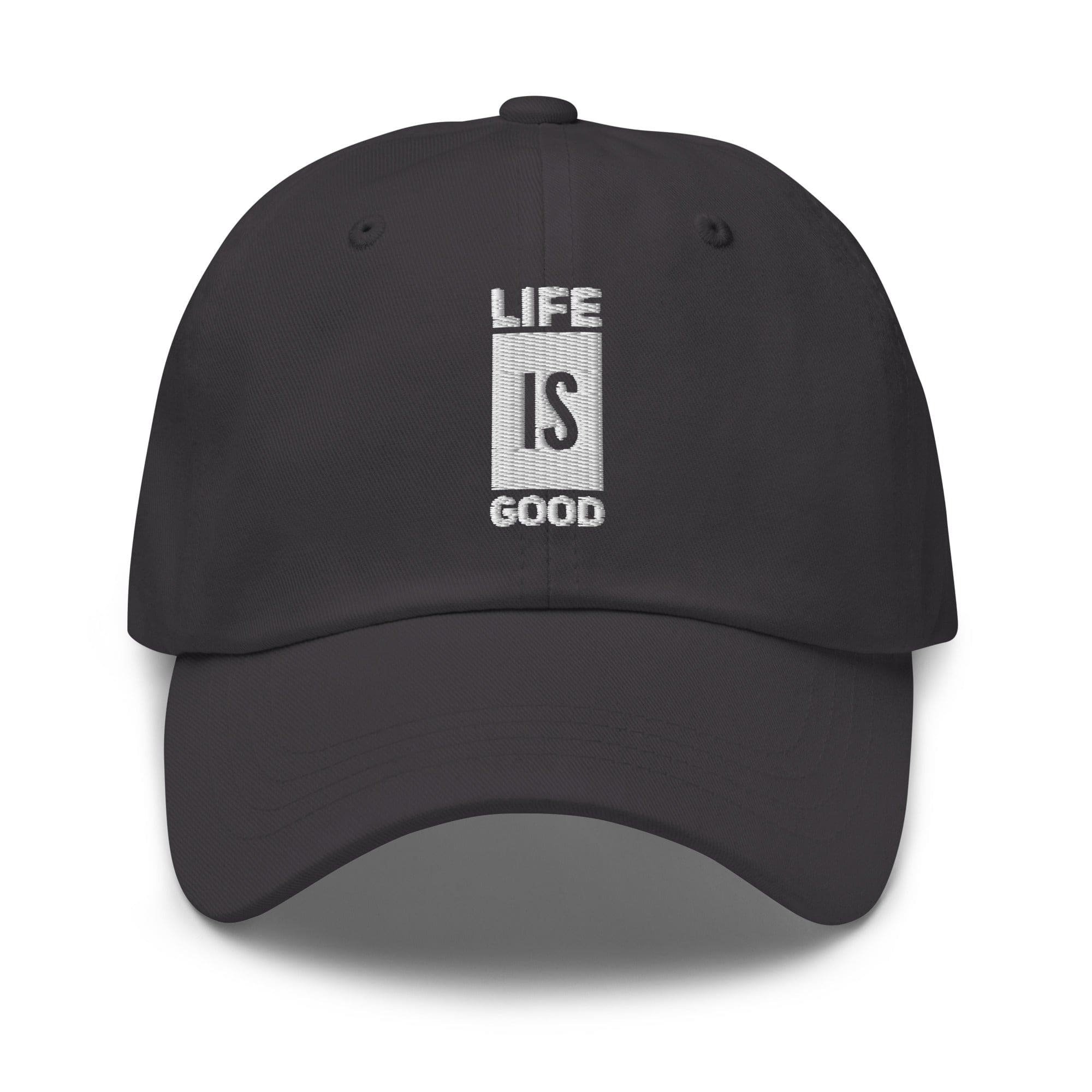 Embroidered Baseball Cap - Adjustable - Life is Good by inQue.Style