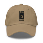 Embroidered Baseball Cap - Adjustable - Life is Good by inQue.Style