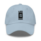Embroidered Baseball Cap - Adjustable - Life is Good by inQue.Style