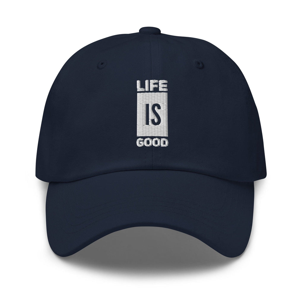 Embroidered Baseball Cap - Adjustable - Life is Good by inQue.Style