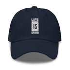 Embroidered Baseball Cap - Adjustable - Life is Good by inQue.Style