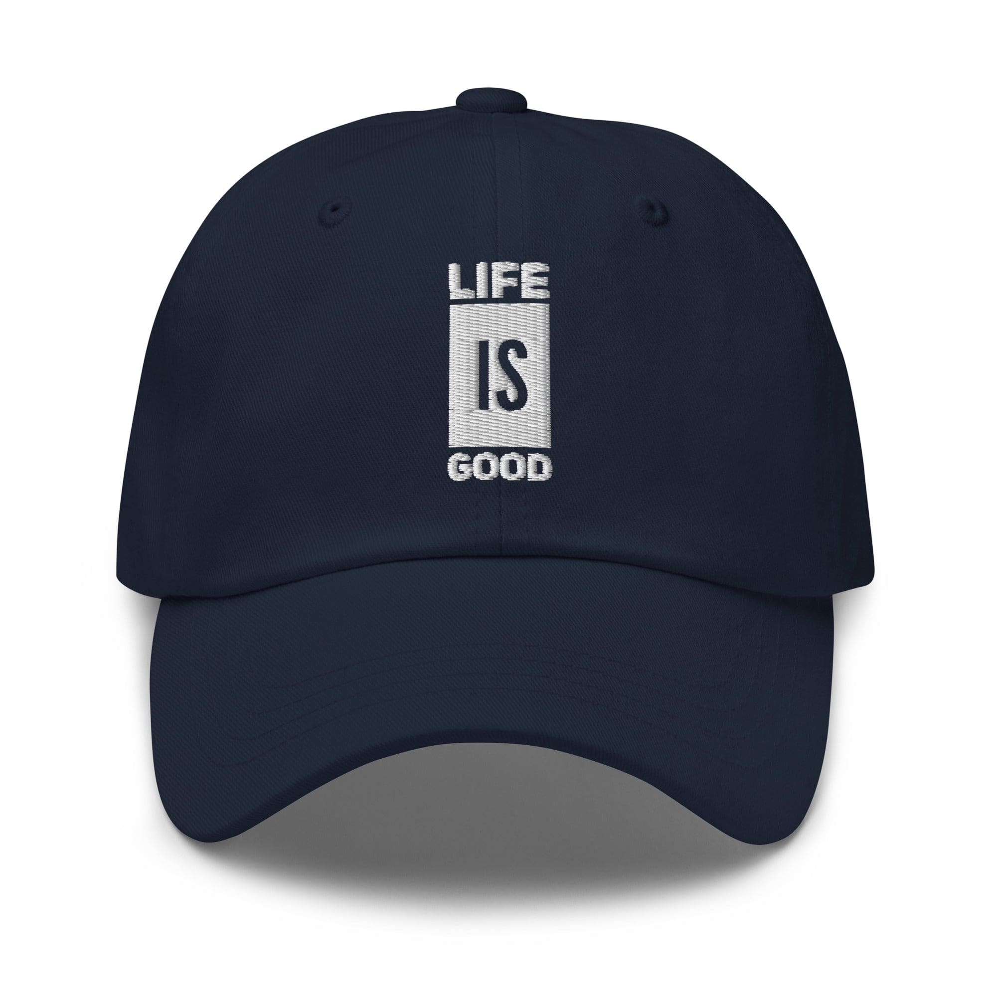 Embroidered Baseball Cap - Adjustable - Life is Good by inQue.Style