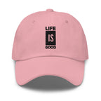 Embroidered Baseball Cap - Adjustable - Life is Good by inQue.Style