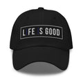 Embroidered Baseball Cap - Adjustable - Life is Good Print by inQue.Style