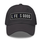 Embroidered Baseball Cap - Adjustable - Life is Good Print by inQue.Style