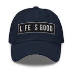 Embroidered Baseball Cap - Adjustable - Life is Good Print by inQue.Style