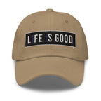 Embroidered Baseball Cap - Adjustable - Life is Good Print by inQue.Style