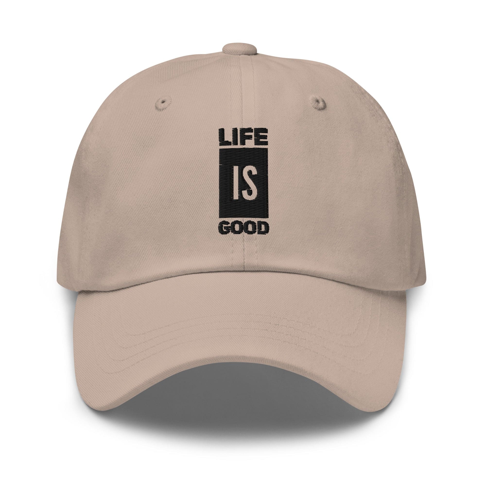 Embroidered Baseball Cap - Adjustable - Life is Good by inQue.Style