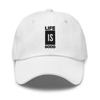 Embroidered Baseball Cap - Adjustable - Life is Good by inQue.Style