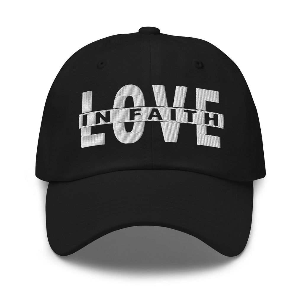 Embroidered Baseball Cap - Adjustable - Love in Faith by inQue.Style