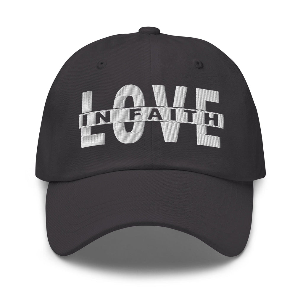 Embroidered Baseball Cap - Adjustable - Love in Faith by inQue.Style