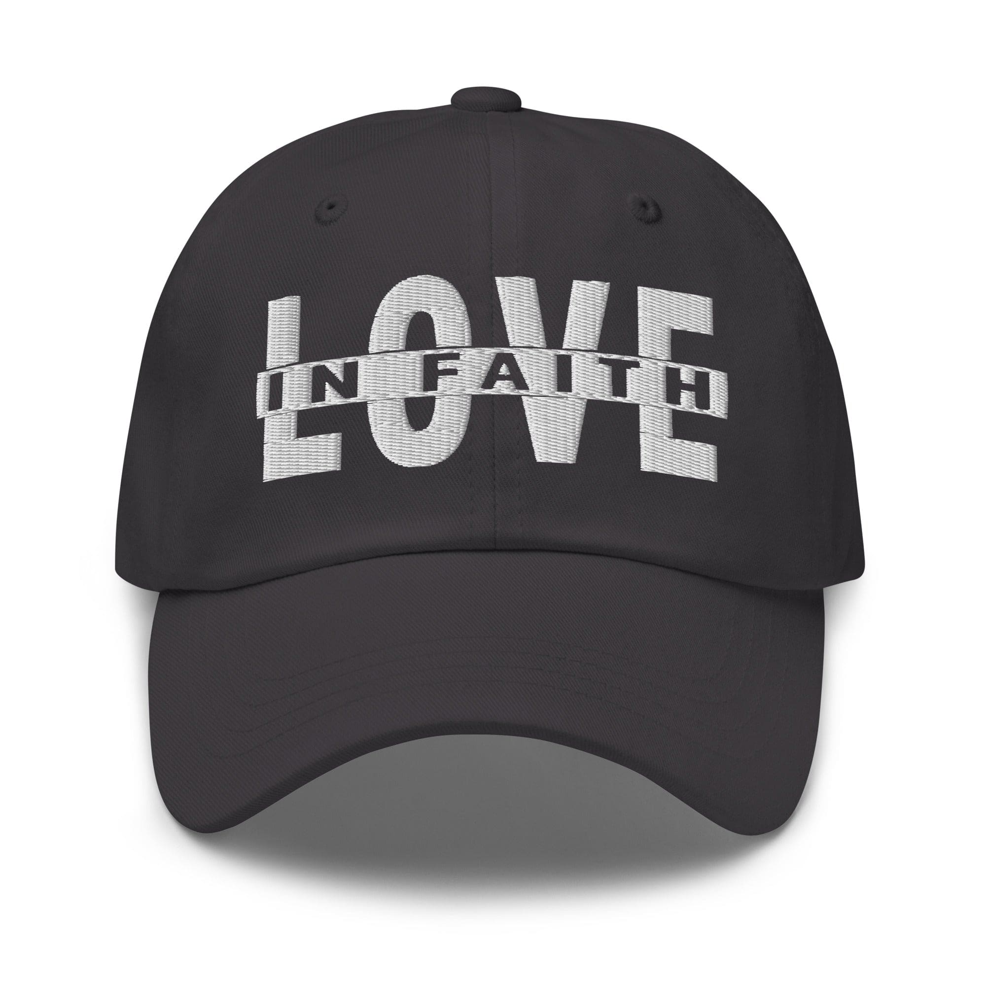Embroidered Baseball Cap - Adjustable - Love in Faith by inQue.Style