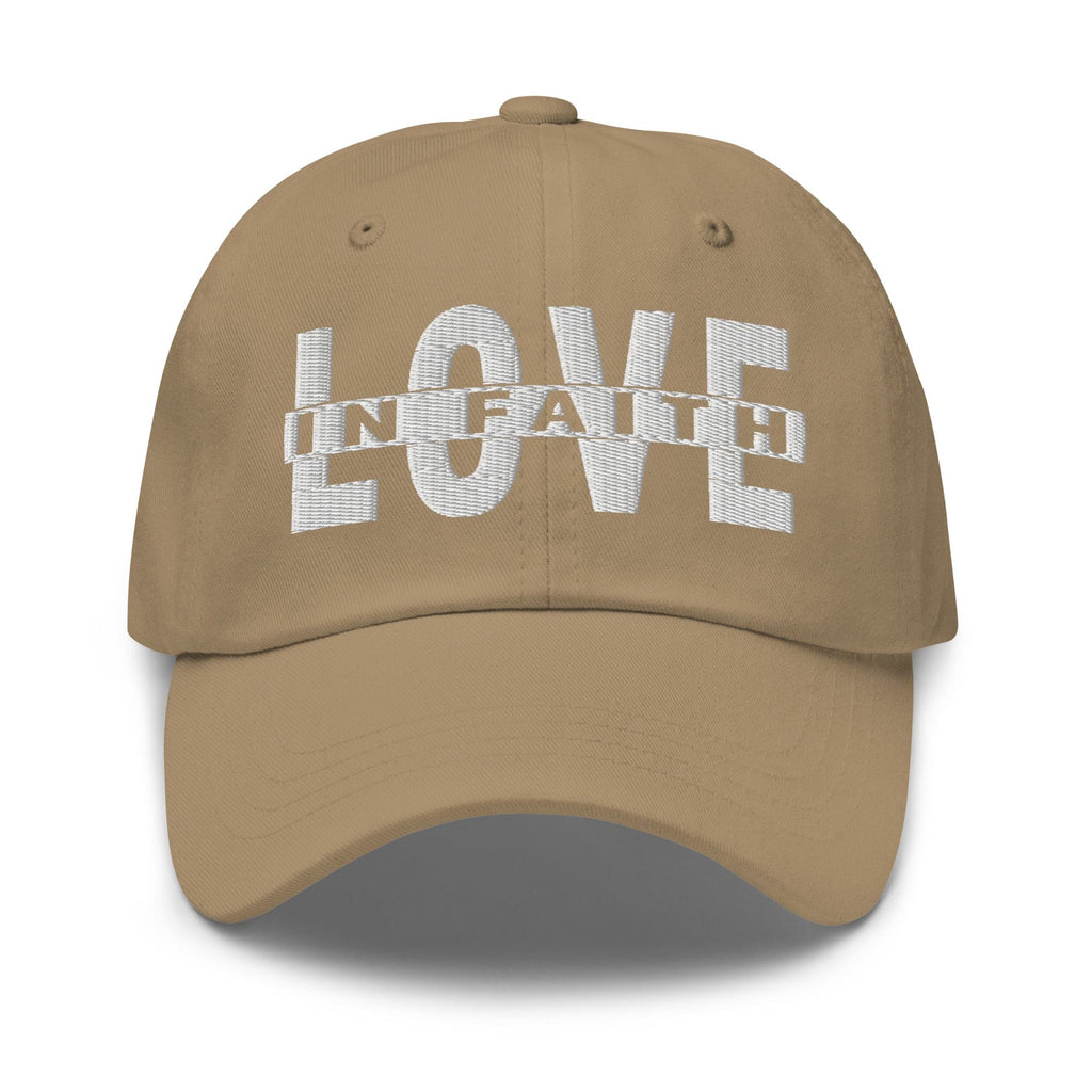 Embroidered Baseball Cap - Adjustable - Love in Faith by inQue.Style
